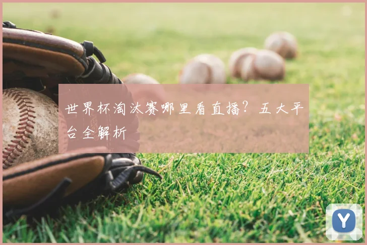 世界杯淘汰赛哪里看直播？五大平台全解析