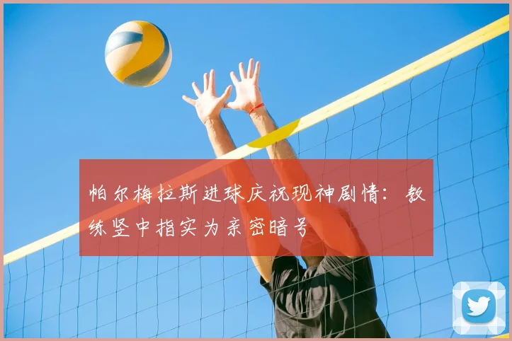 帕尔梅拉斯进球庆祝现神剧情：教练竖中指实为亲密暗号
